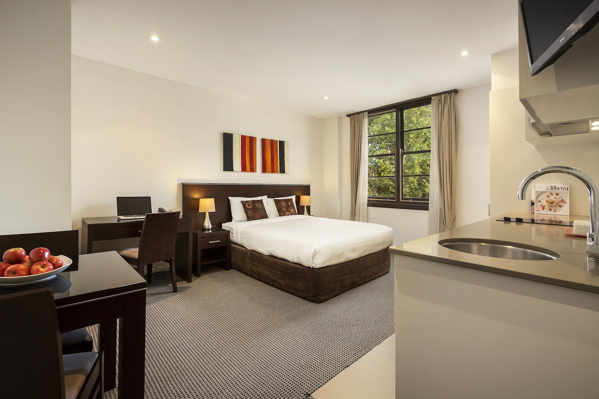 เควสต์ แคนเบอร่า อพาร์ตเมนต์ Aparthotel แคนเบอร์รา ภายนอก รูปภาพ